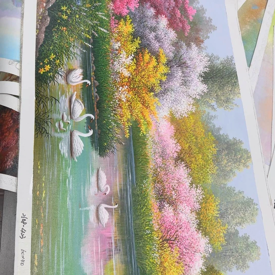 油画你在我心里是个
