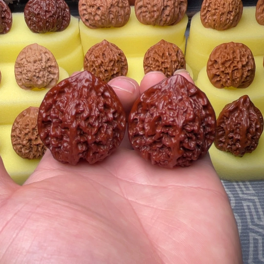 把件文玩核桃40全家桶满天星