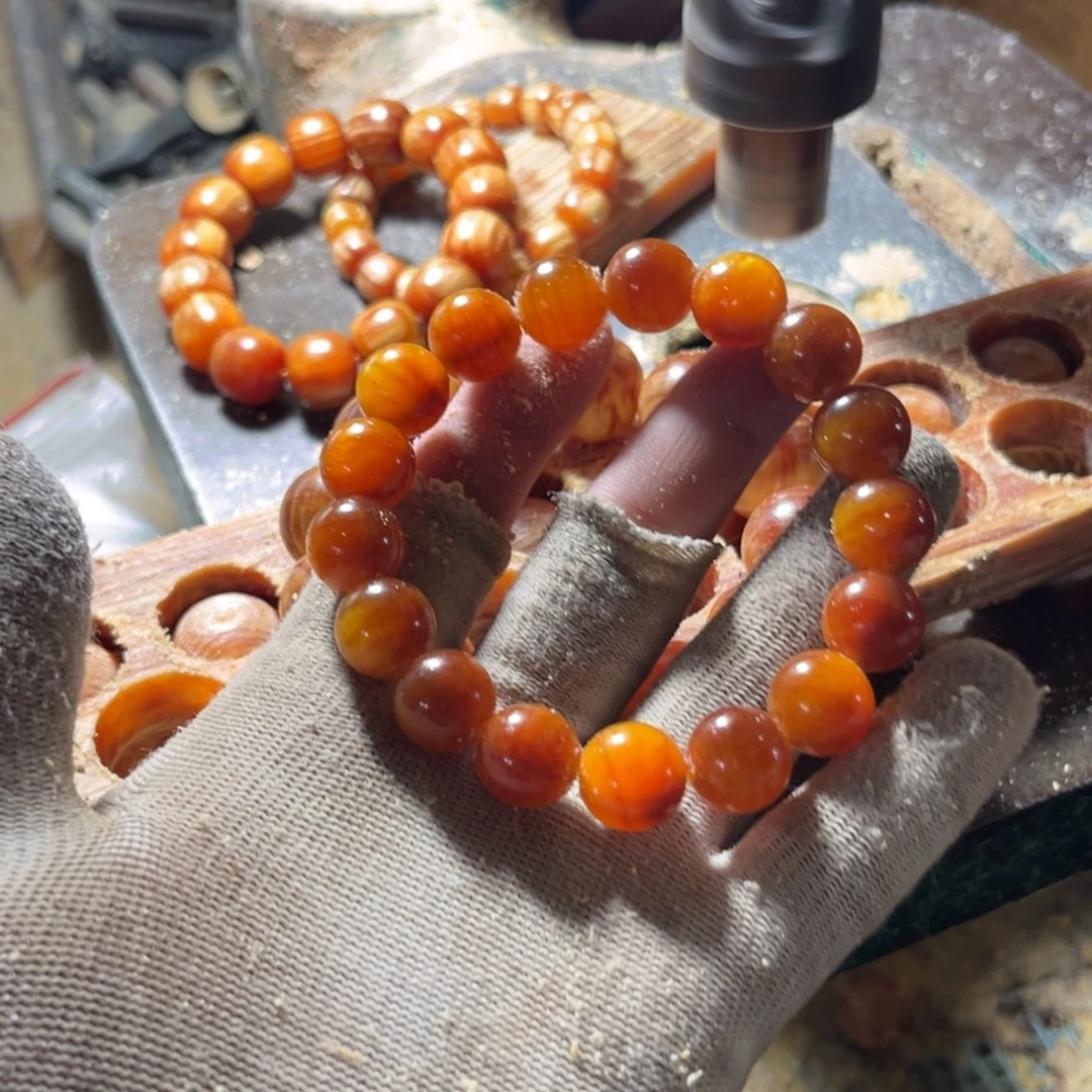 松木（琥珀木）手串/手链1.3固化