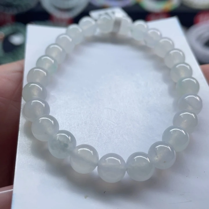 未镶嵌手链翡翠卡7.5