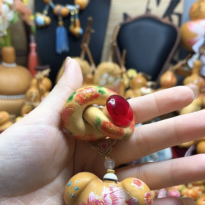 猫***糖非遗手工磨刻葫芦