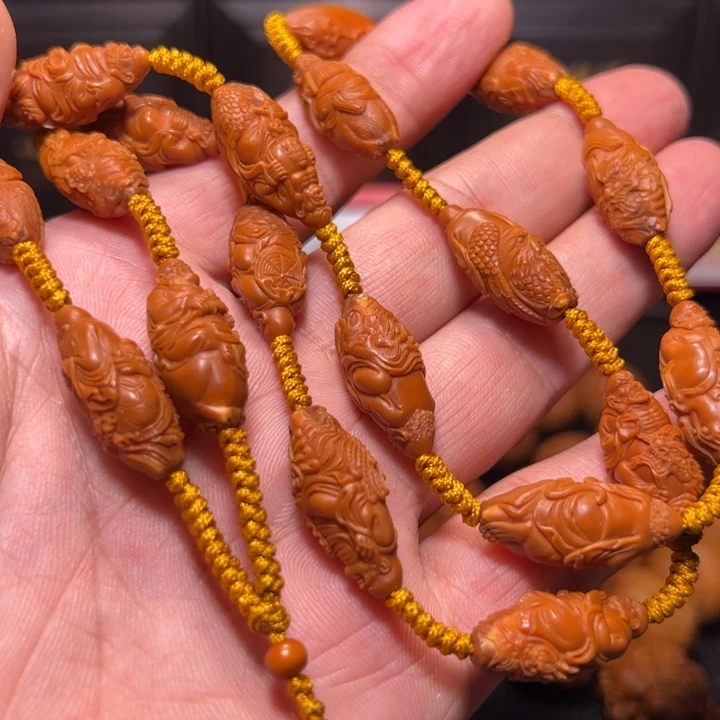 橄榄核手串我十八罗汉