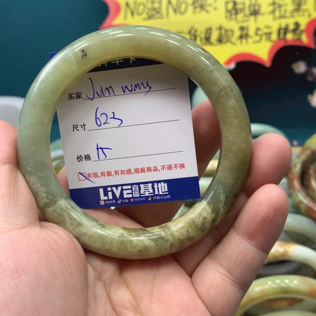 蛇纹石玉手镯未镶嵌J****g