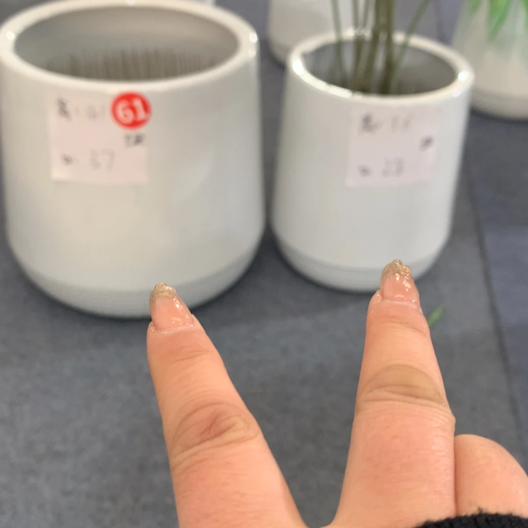 高温陶瓷花盆微瑕