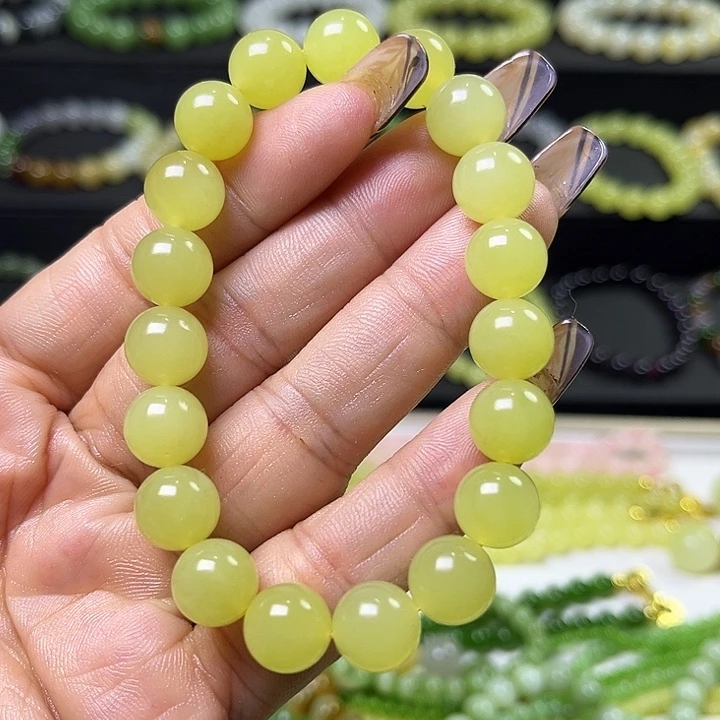 和田玉未镶嵌手串