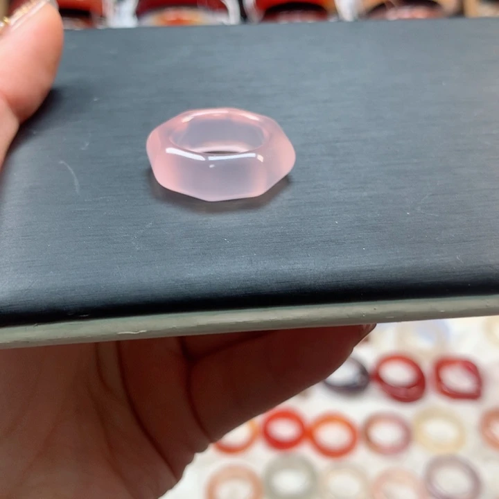 玛瑙/玉髓戒指未镶嵌?****?