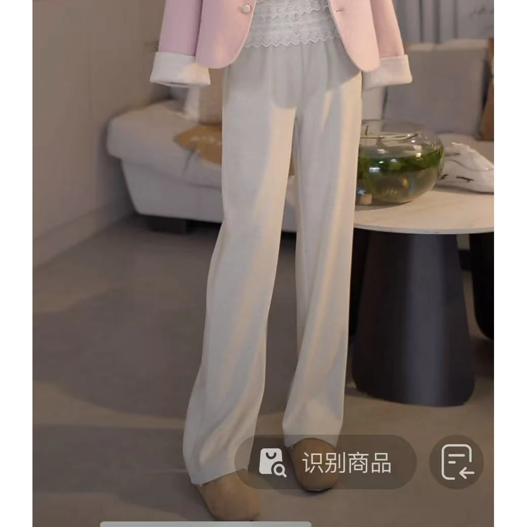 『慵懒时光X』MSY设计显瘦百搭时尚休闲裤8281