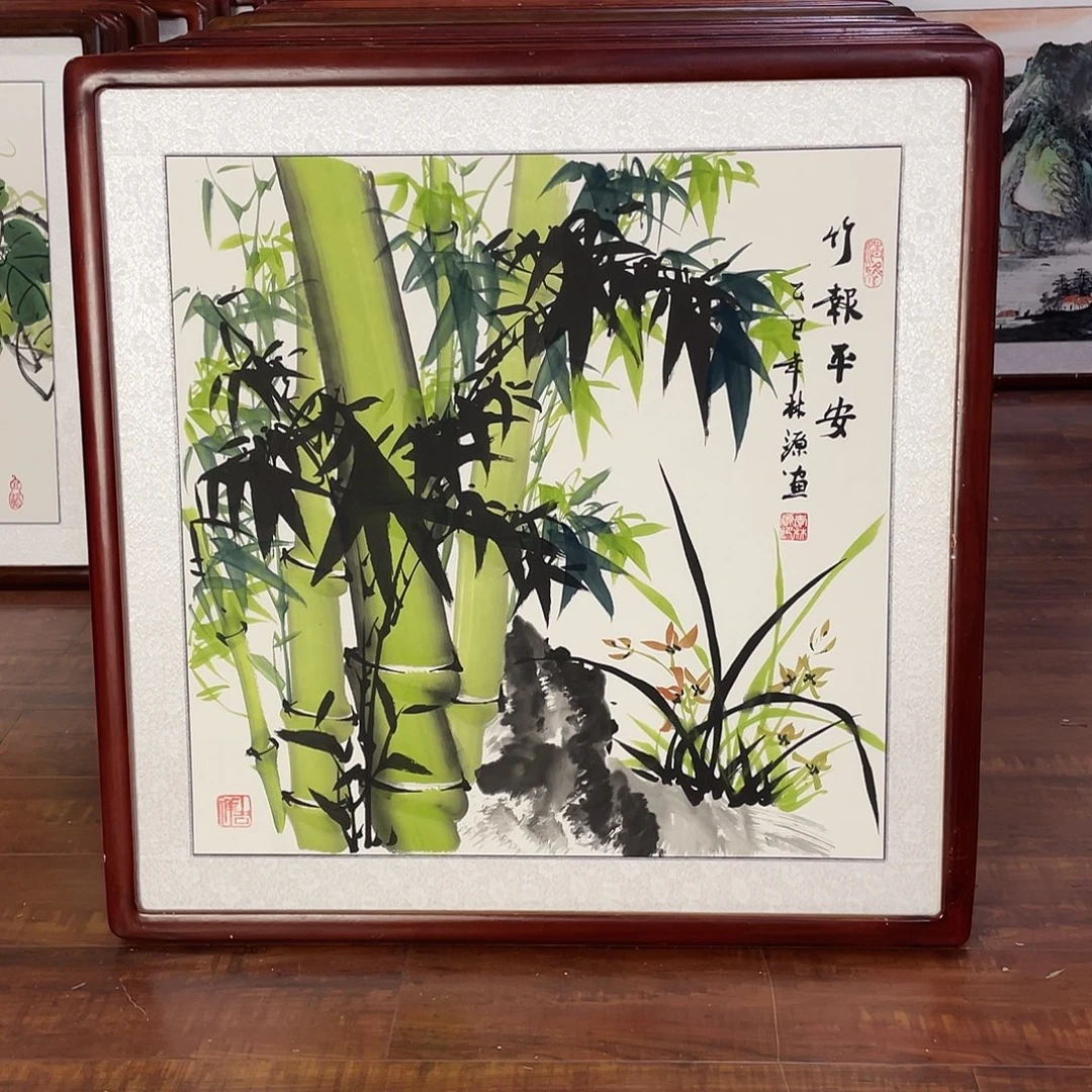 国画带框尺寸63*63厘米