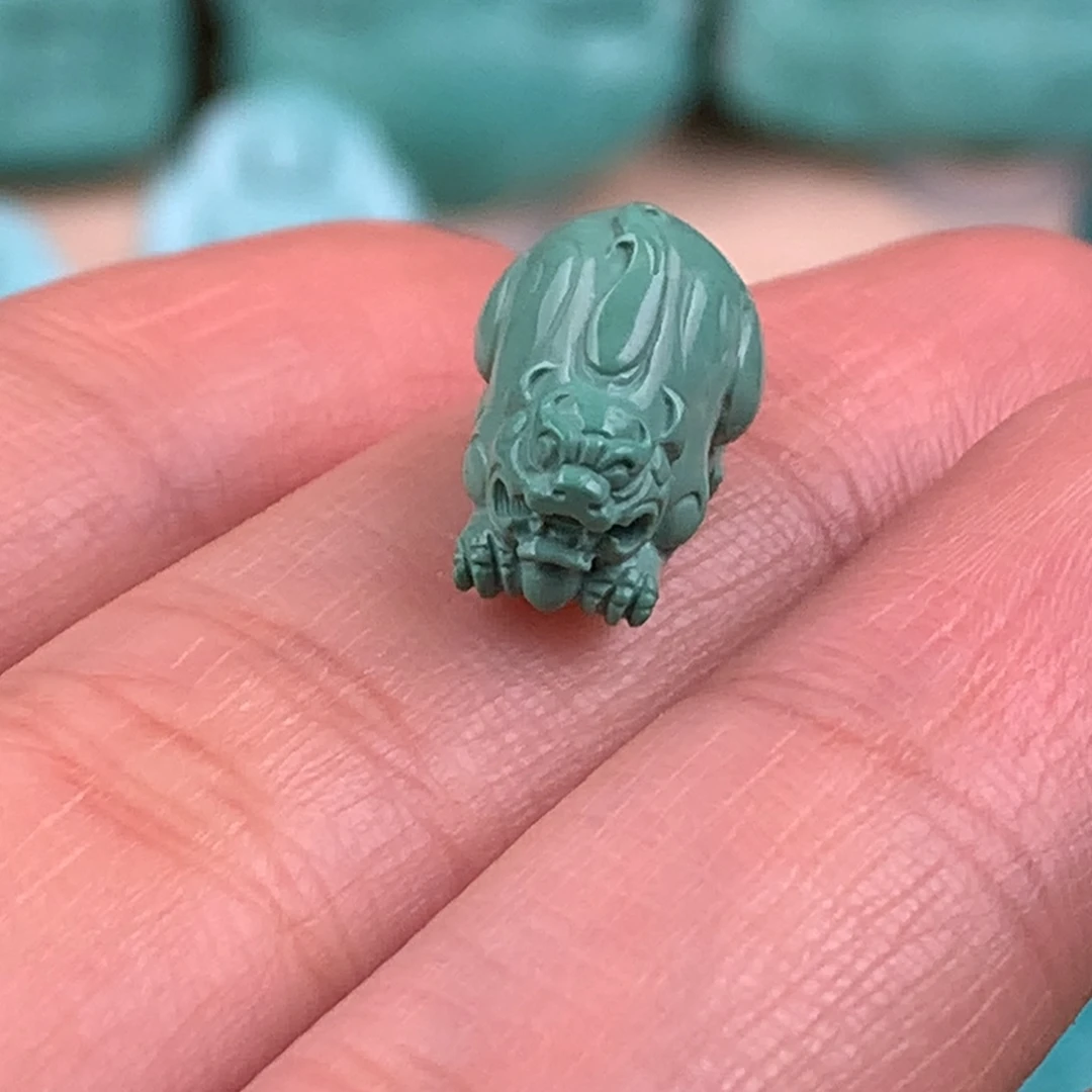 绿松石未镶嵌貔貅8.9