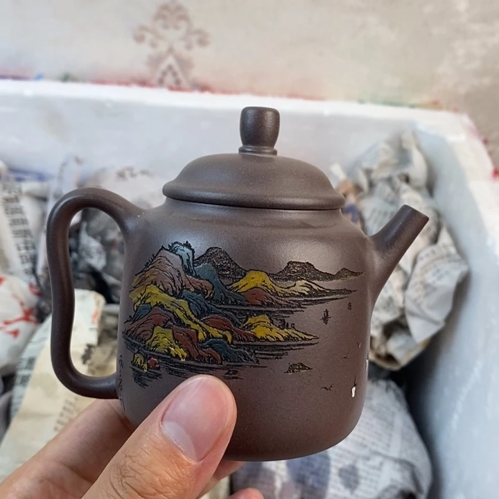 茶壶紫砂宜兴紫砂壶H180cc