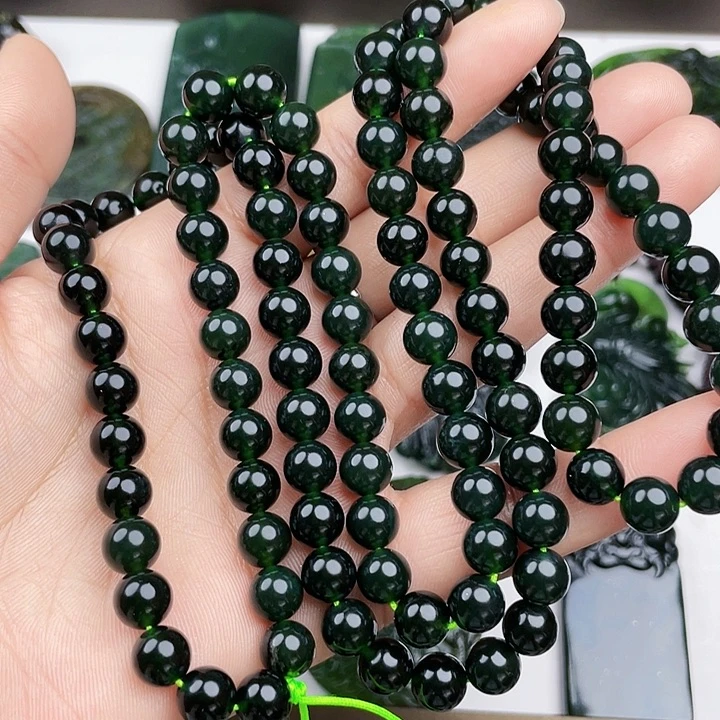 蛇纹石玉未镶嵌挂件泰山玉8。108