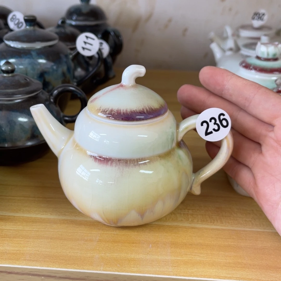 摆件筱*?微瑕微瑕木夕陶瓷手工茶器