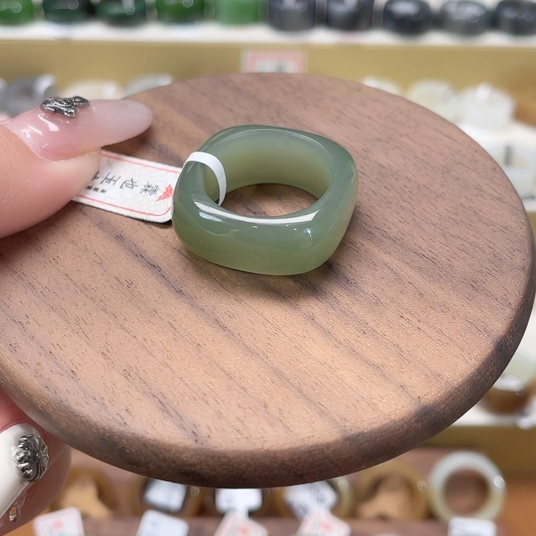 和田玉戒指未镶嵌4-19.2