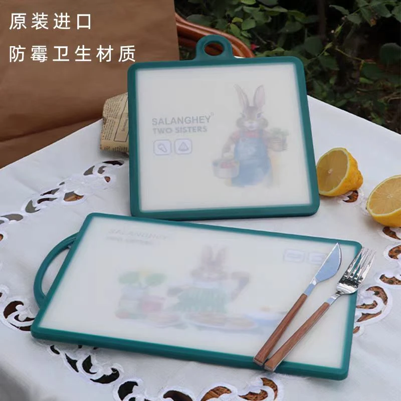 韩国彼得兔长方形大号菜板抗菌防霉家用进口辅食案板44.5*31cm