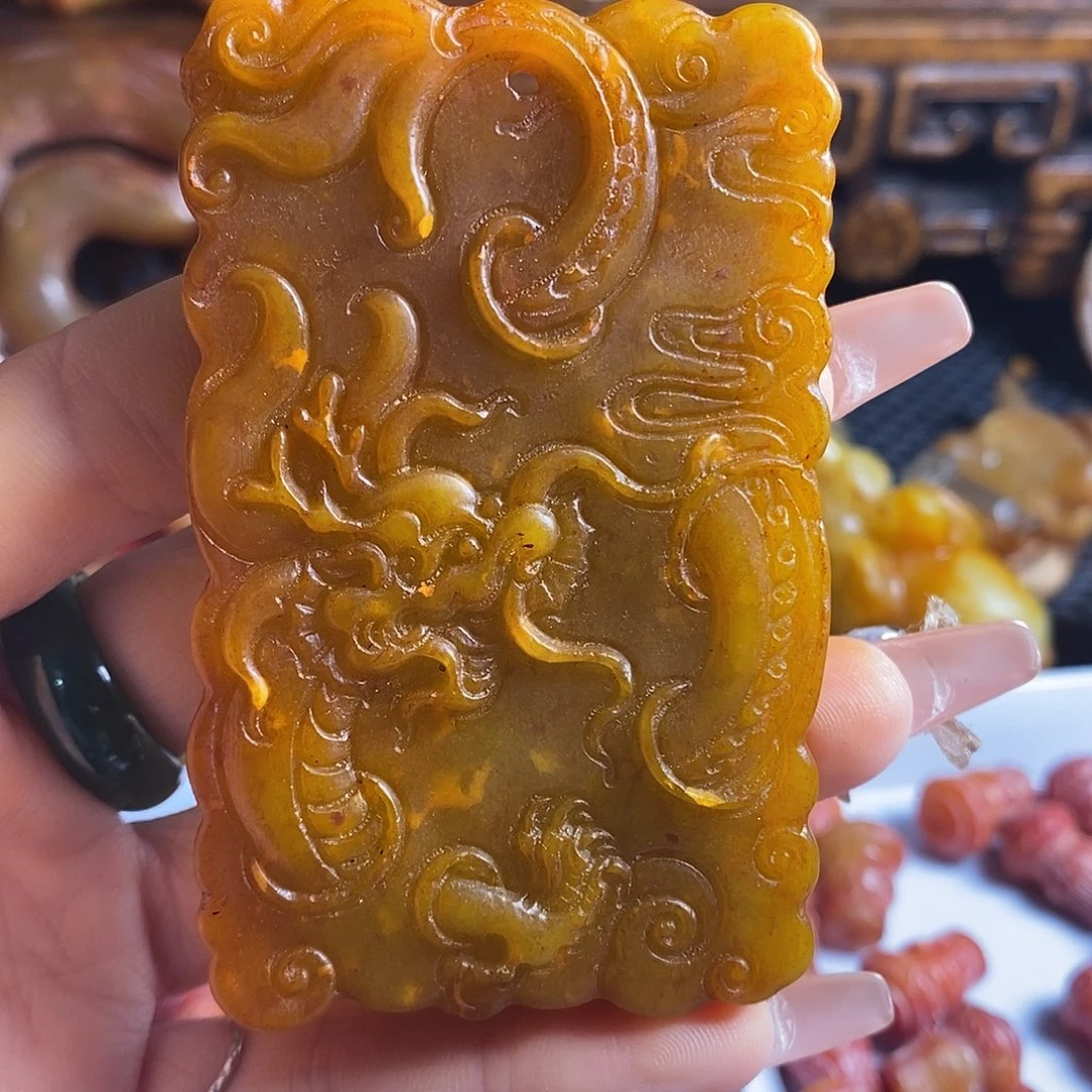 岫岩老玉（透闪石质玉）未镶嵌挂件