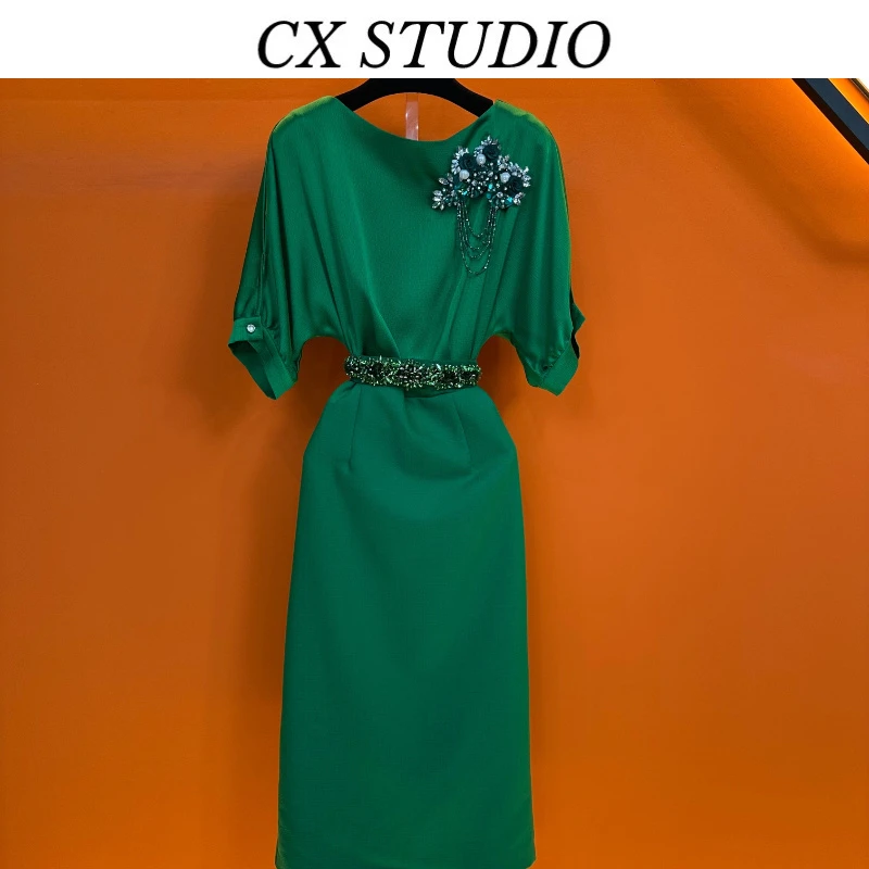 YC编码59 经典收腰轻奢时尚夏季连衣裙（定制女装）TG827