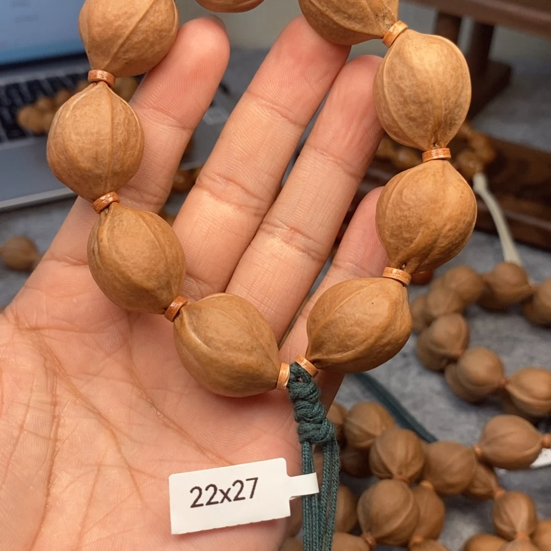 橄榄核手串/手链?****?22大尺寸短圆