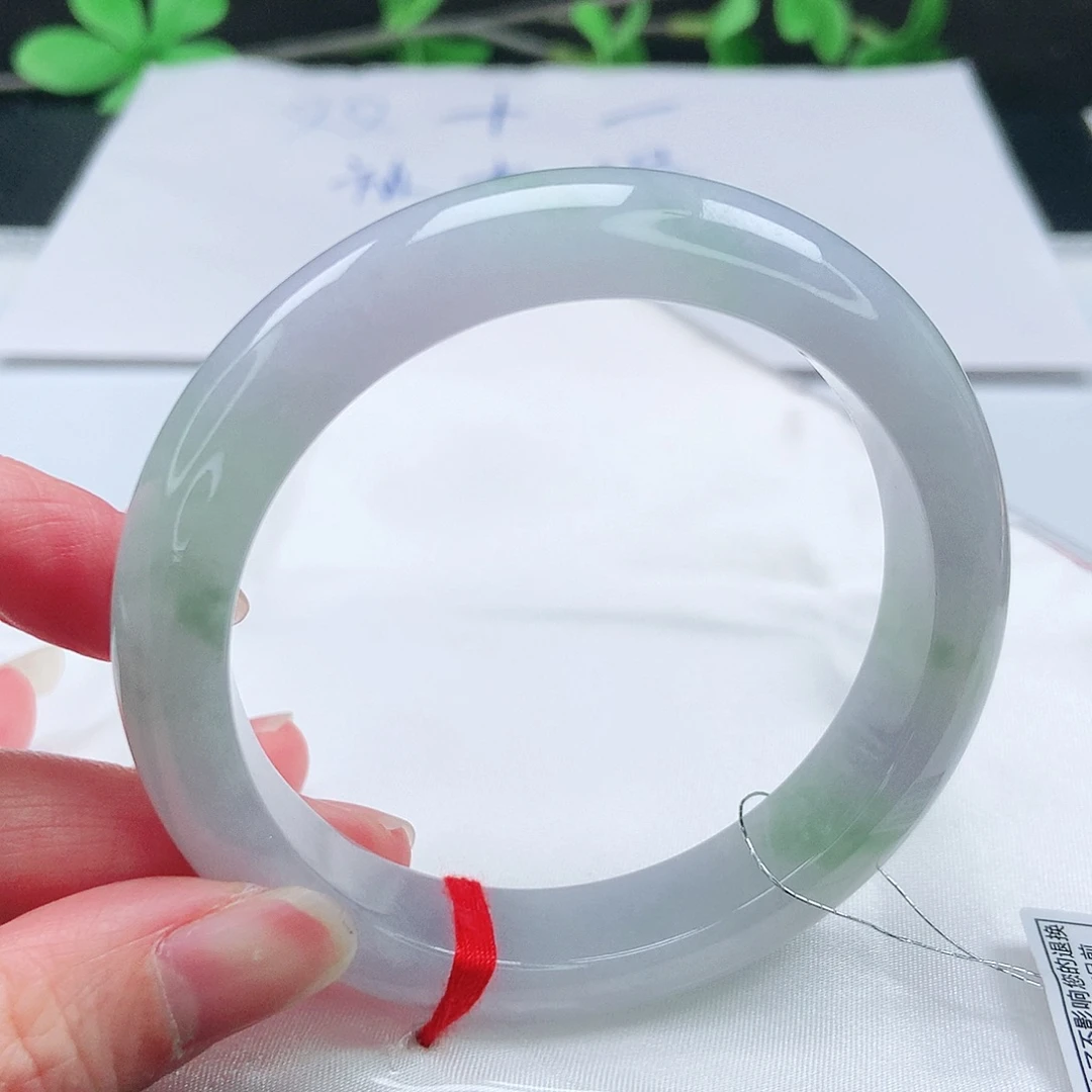 翡翠未镶嵌手镯58圈