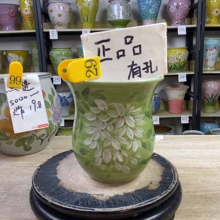 景德镇高温陶瓷花盆