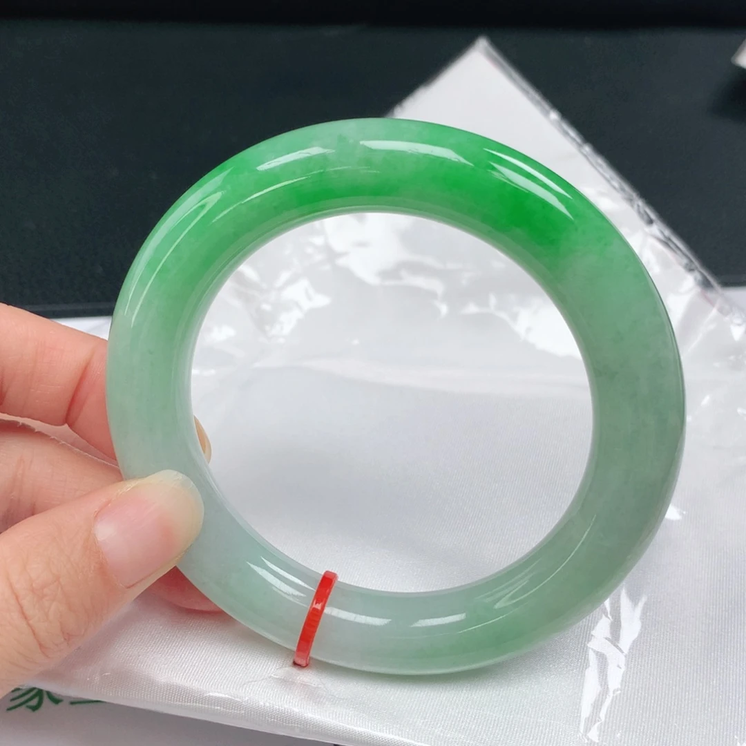 未镶嵌手镯翡翠835圆条