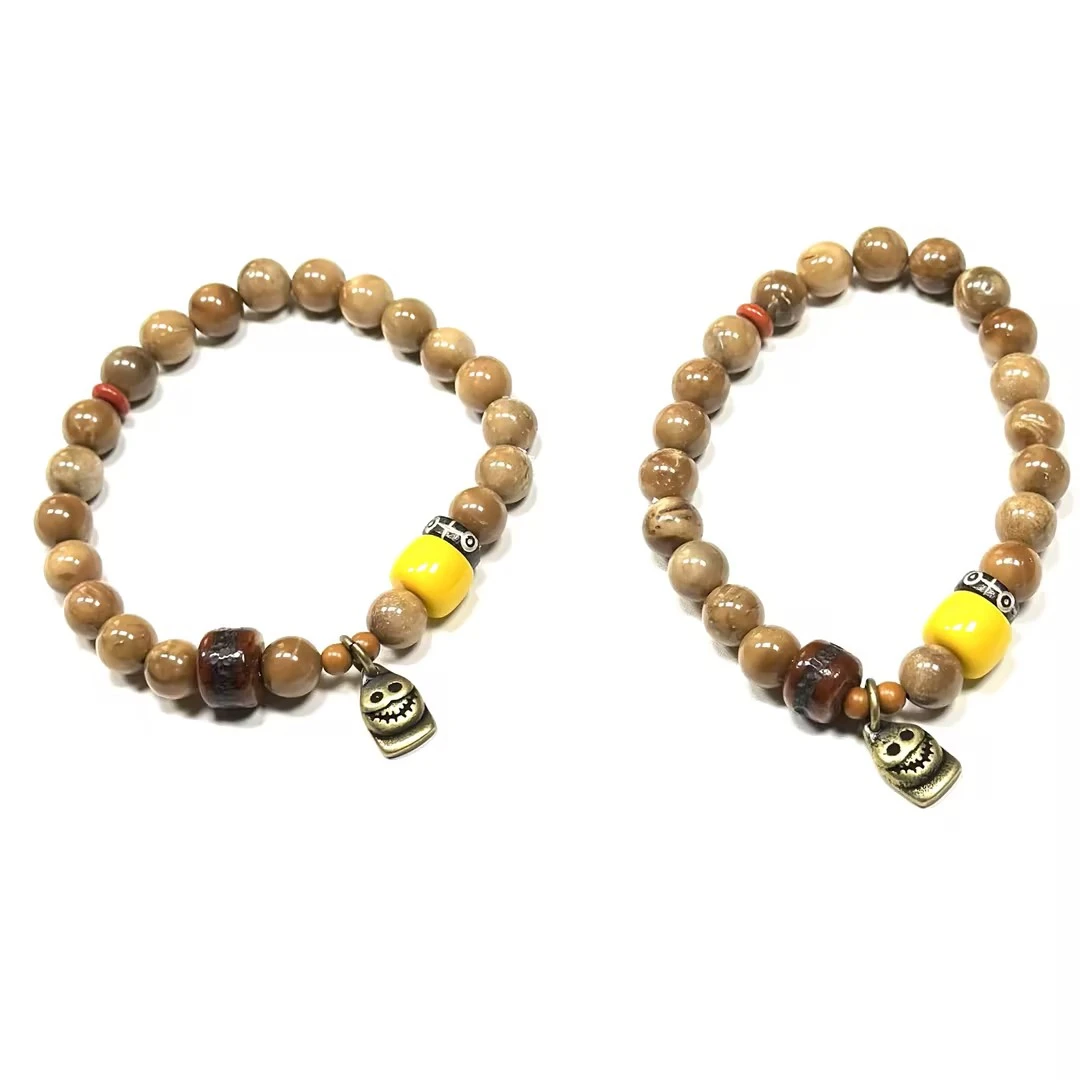 【MYF】牛骨DIY手串-约7mm（多样性发其一）