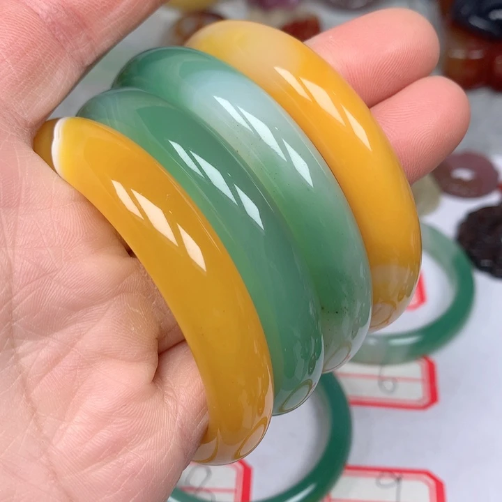 玛瑙/玉髓颈饰未镶嵌❤️****