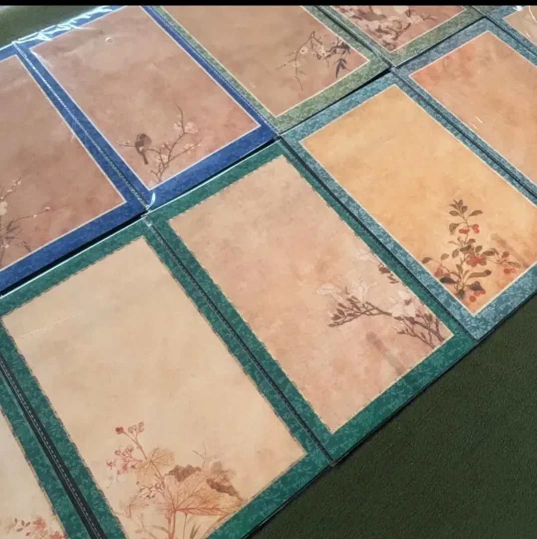 【纳米浅幽日课】特制图层加厚半生熟毛笔书法国画小作品宣纸