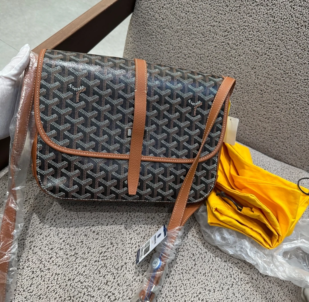 99新 Goyard Goyard戈雅邮差包包23年 US59510