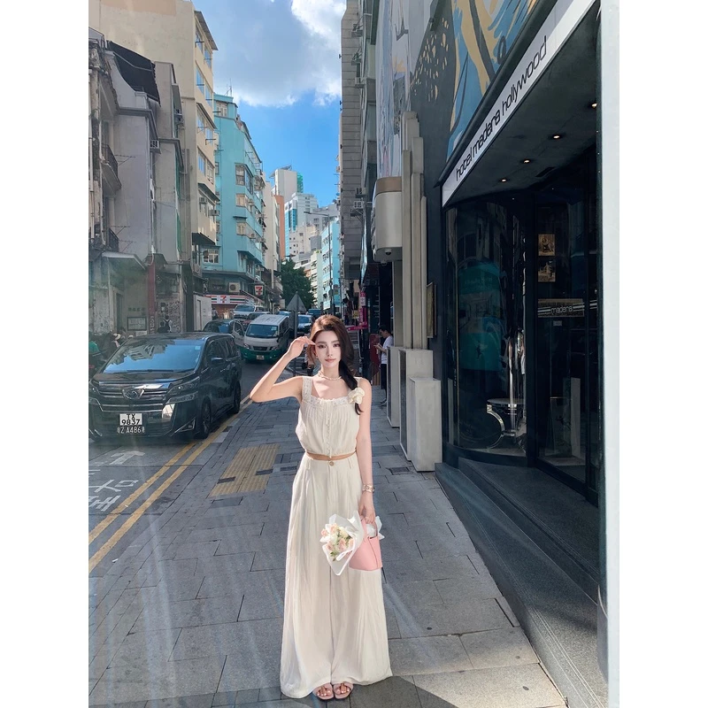 "轻氧仙仙裤2.0"莱赛尔天丝亚麻 柔韧夏日凉感宽松褶皱垂感阔腿裤