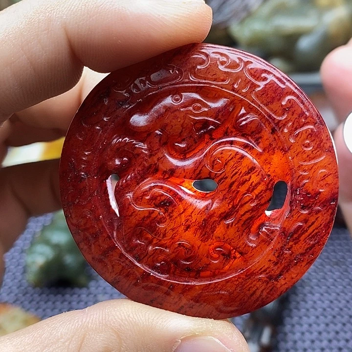 未镶嵌蛇纹石玉颈饰