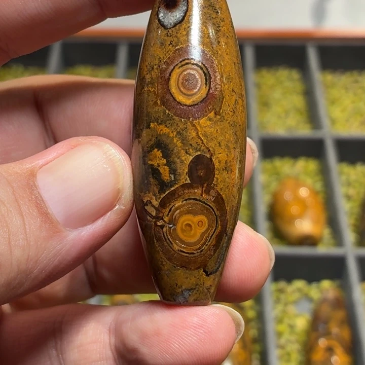 玛瑙/玉髓散珠_HEIMORI 天然天珠