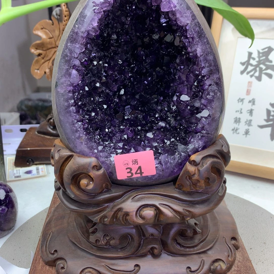 未镶嵌大型摆件（非配饰）水晶老**爵