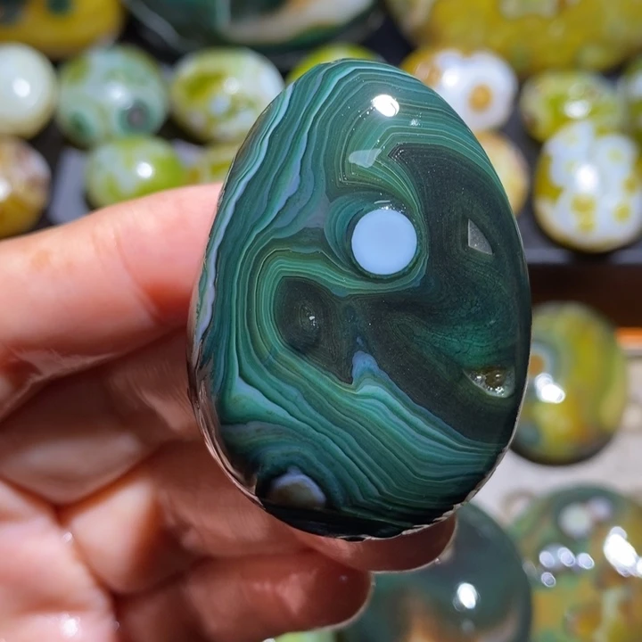 未镶嵌玛瑙/玉髓珠宝半成品61