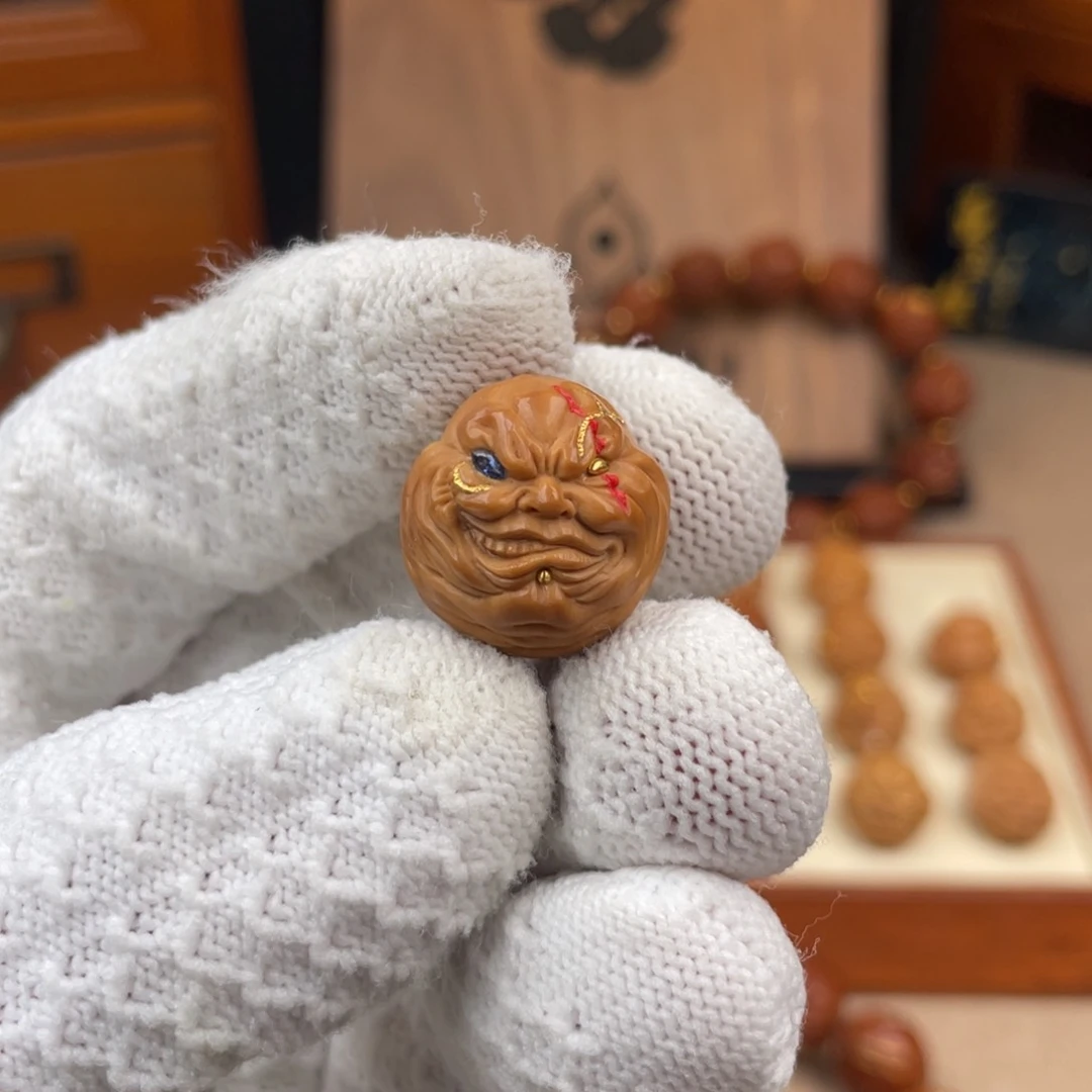 猴头核桃把件嘟****一念