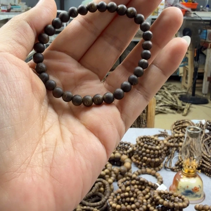 深***瑜沉香手串沉水级 05单圈3.1克