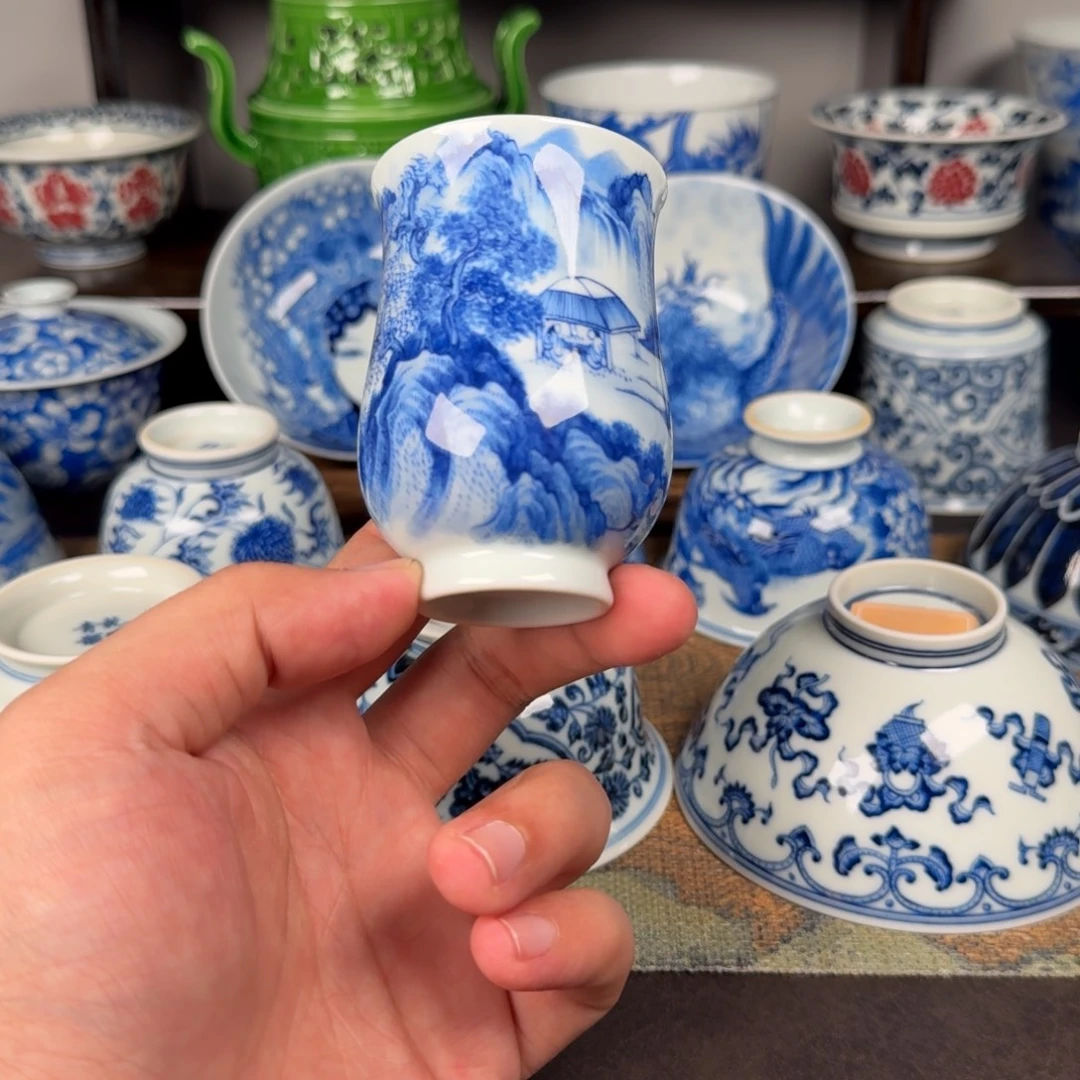 现代手工手绘茶器