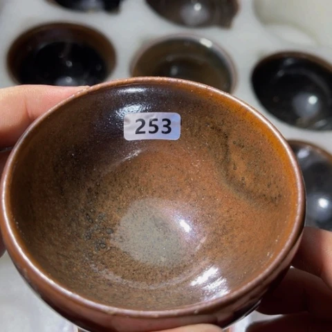 茶盏原矿原釉柴烧建盏