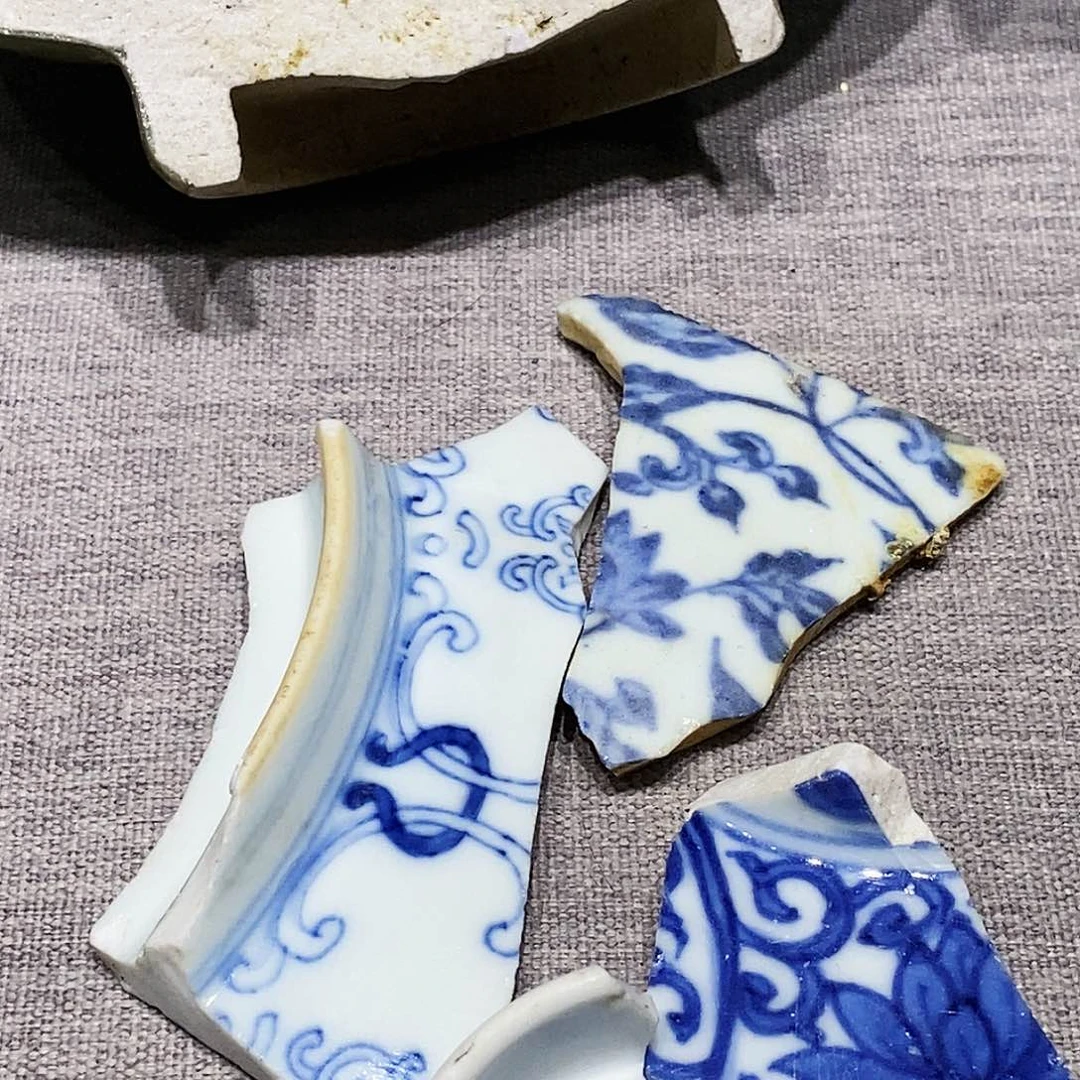 金P*精美瓷器学习标本