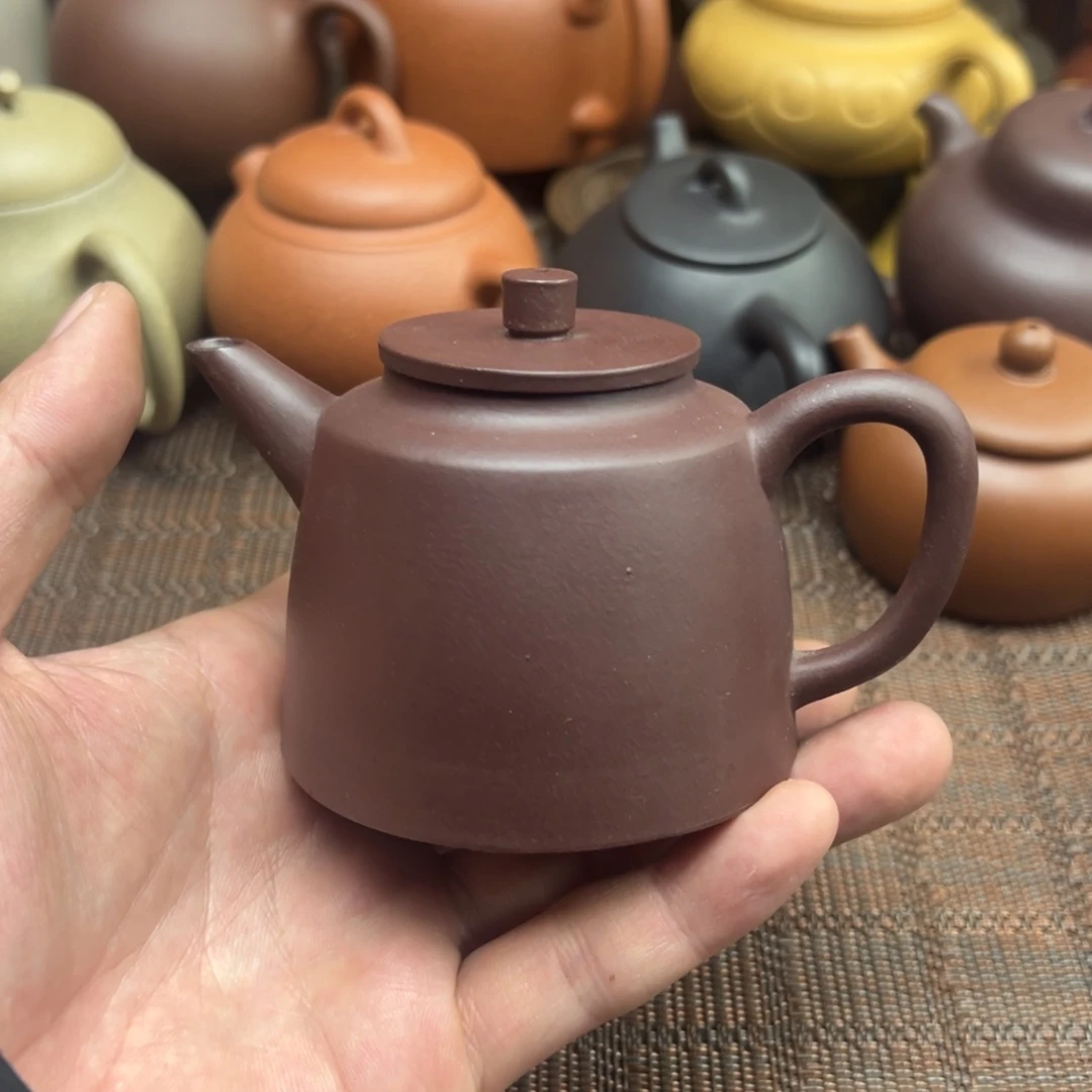 紫砂茶壶宜兴原矿紫砂壶150毫升容量