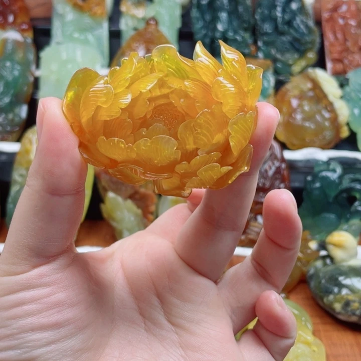 蛇纹石玉未镶嵌吊坠(不含链)
