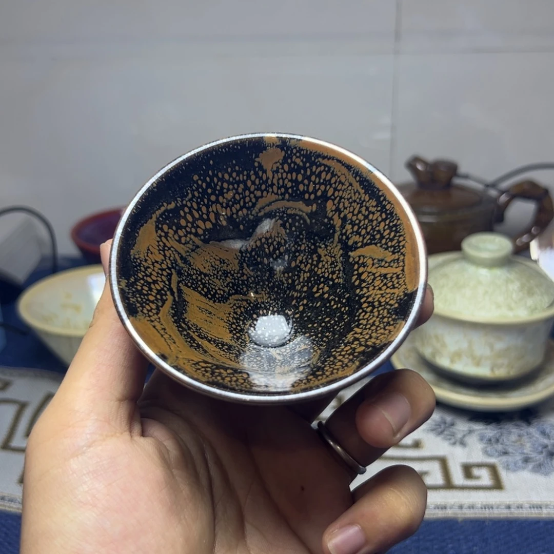 建阳建盏喝茶主人杯