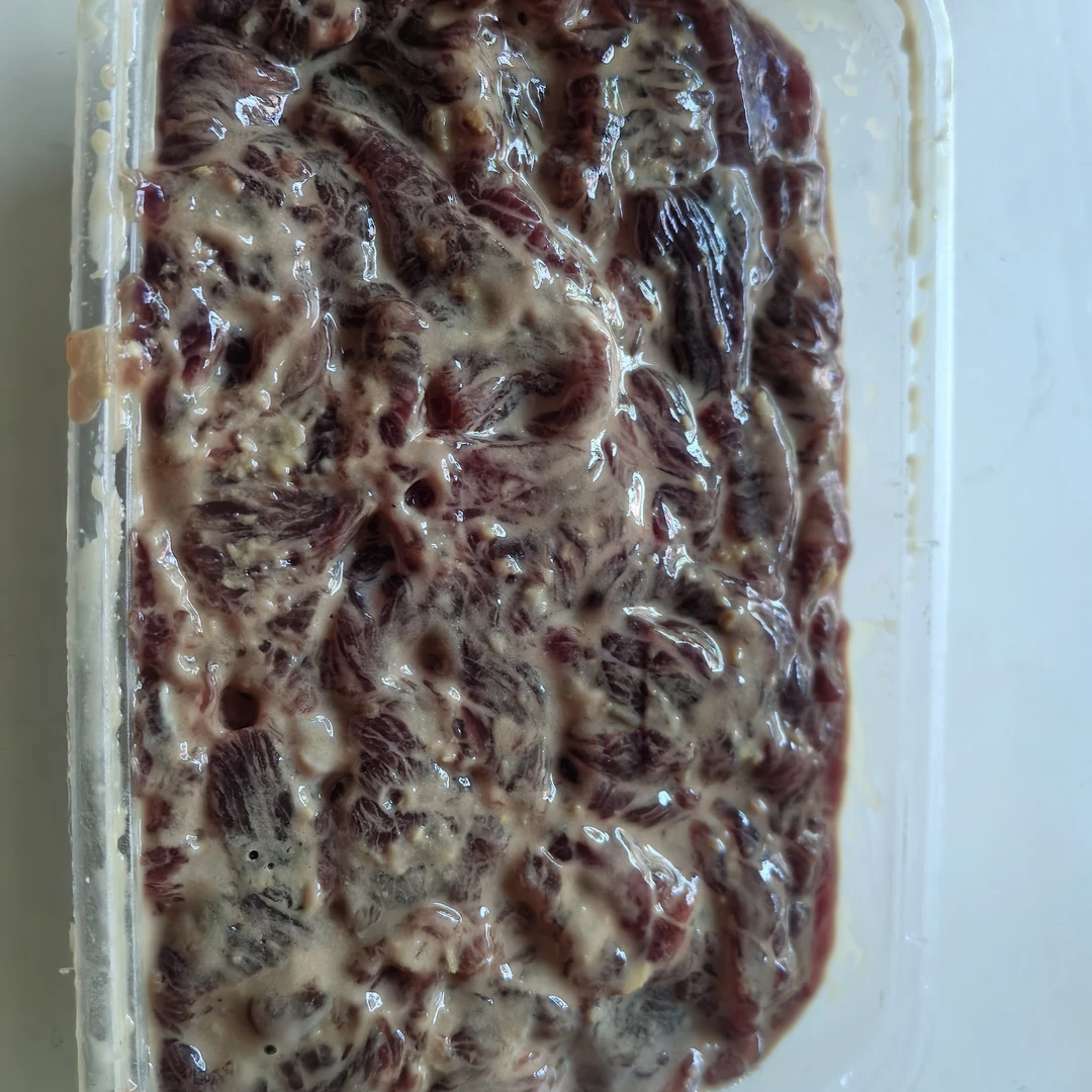 莆田特产牛肉炝半成品腌制好牛肉炝榜头特产仙游牛肉炝