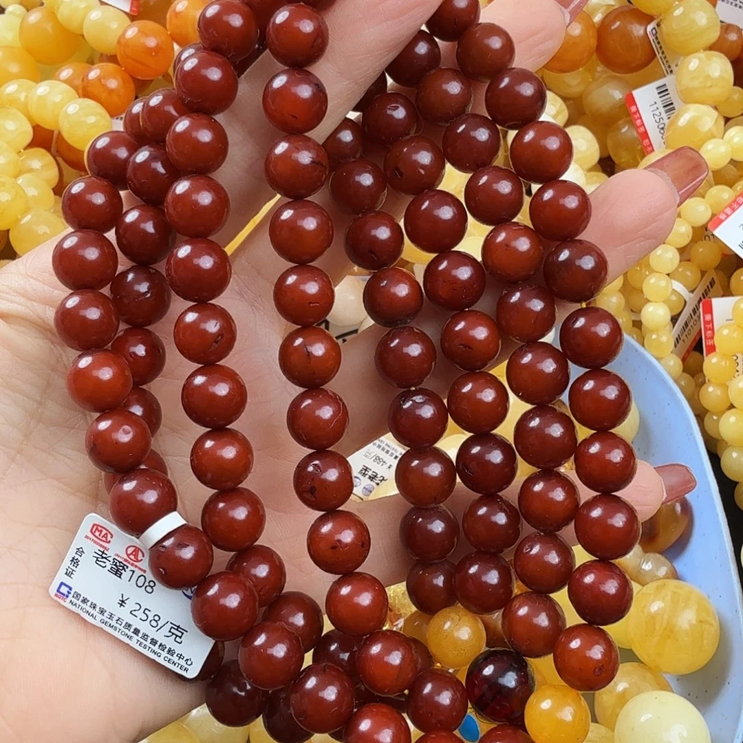 琥珀未镶嵌珠宝奇石