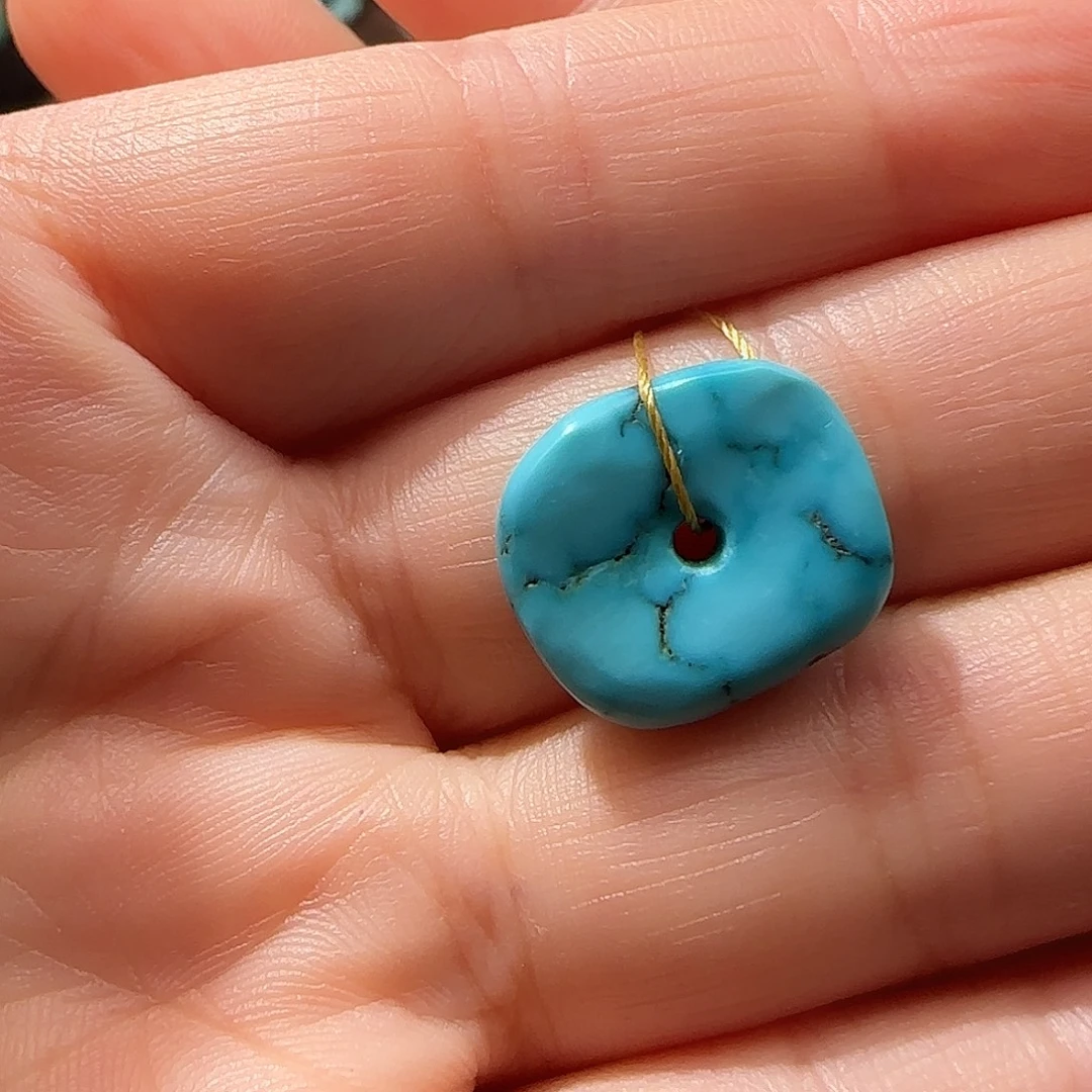 未镶嵌绿松石配珠