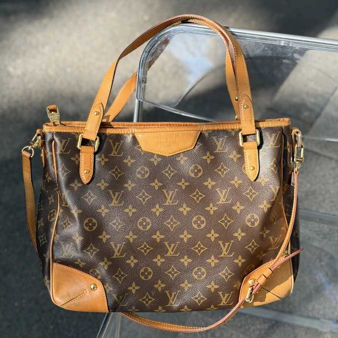 95新 LouisVuitton/路易威登 老花estrela单肩包机场包 有肩带