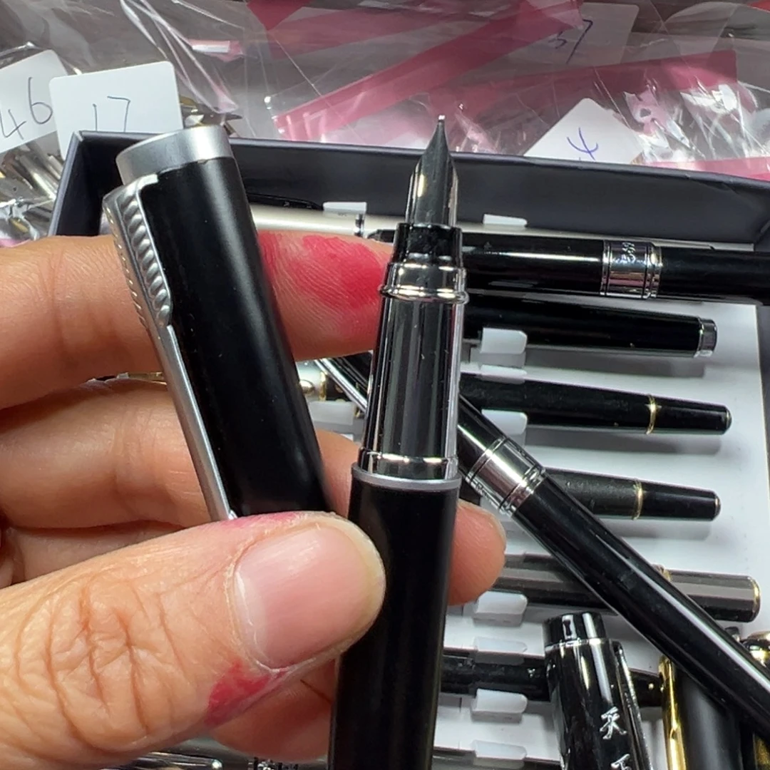 便携式富利文104半明尖马蹄形异形笔尖孤品