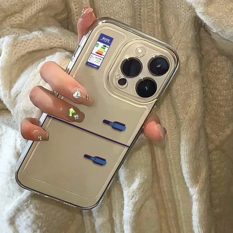 冰箱适配苹果16PROMAX手机保护套iPhone15新颖14个性13防震12防磨