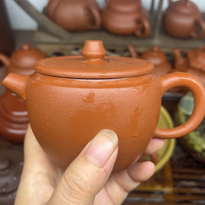 茶壶紫砂宜兴紫砂原矿泥料160