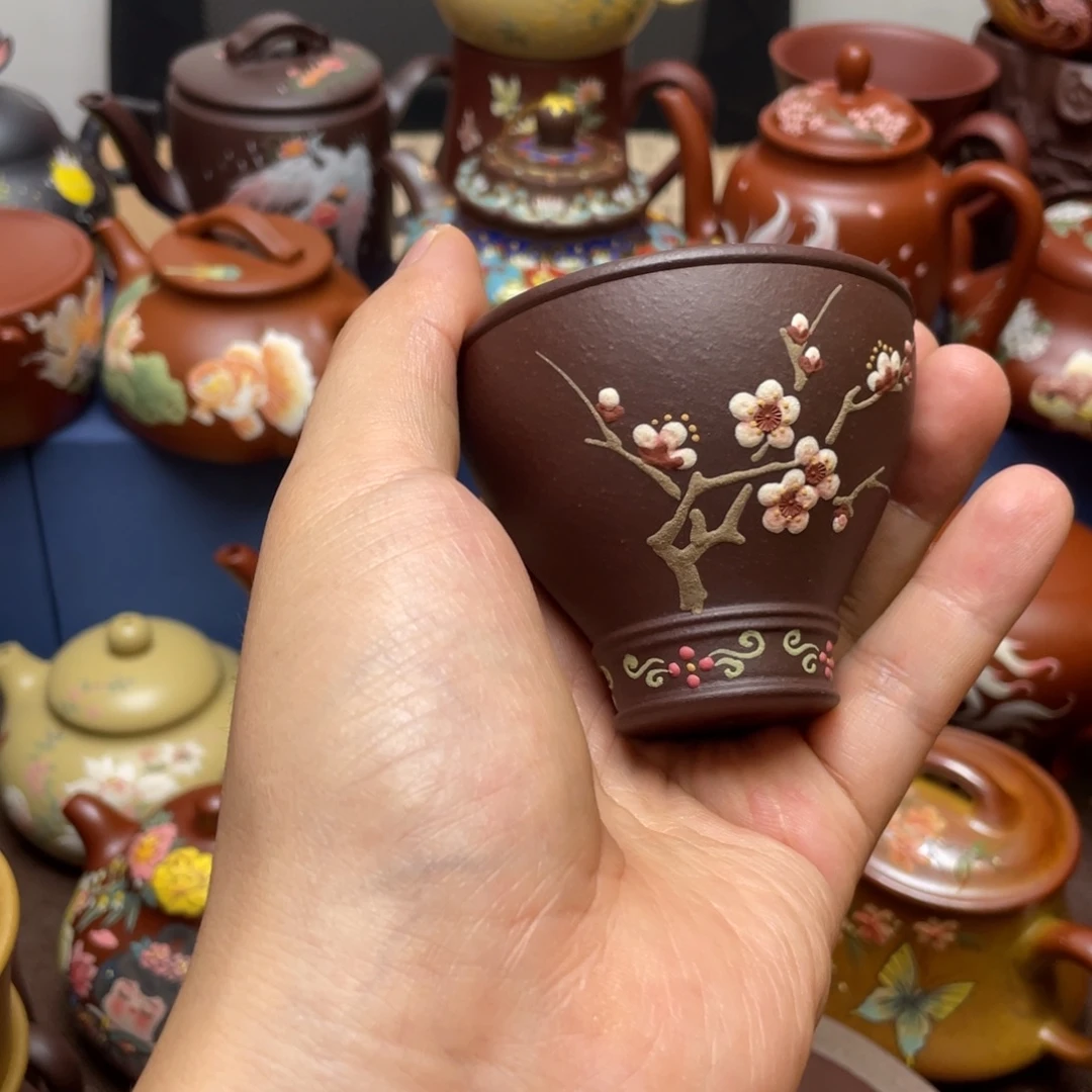 茶杯紫砂紫砂主人杯80cc