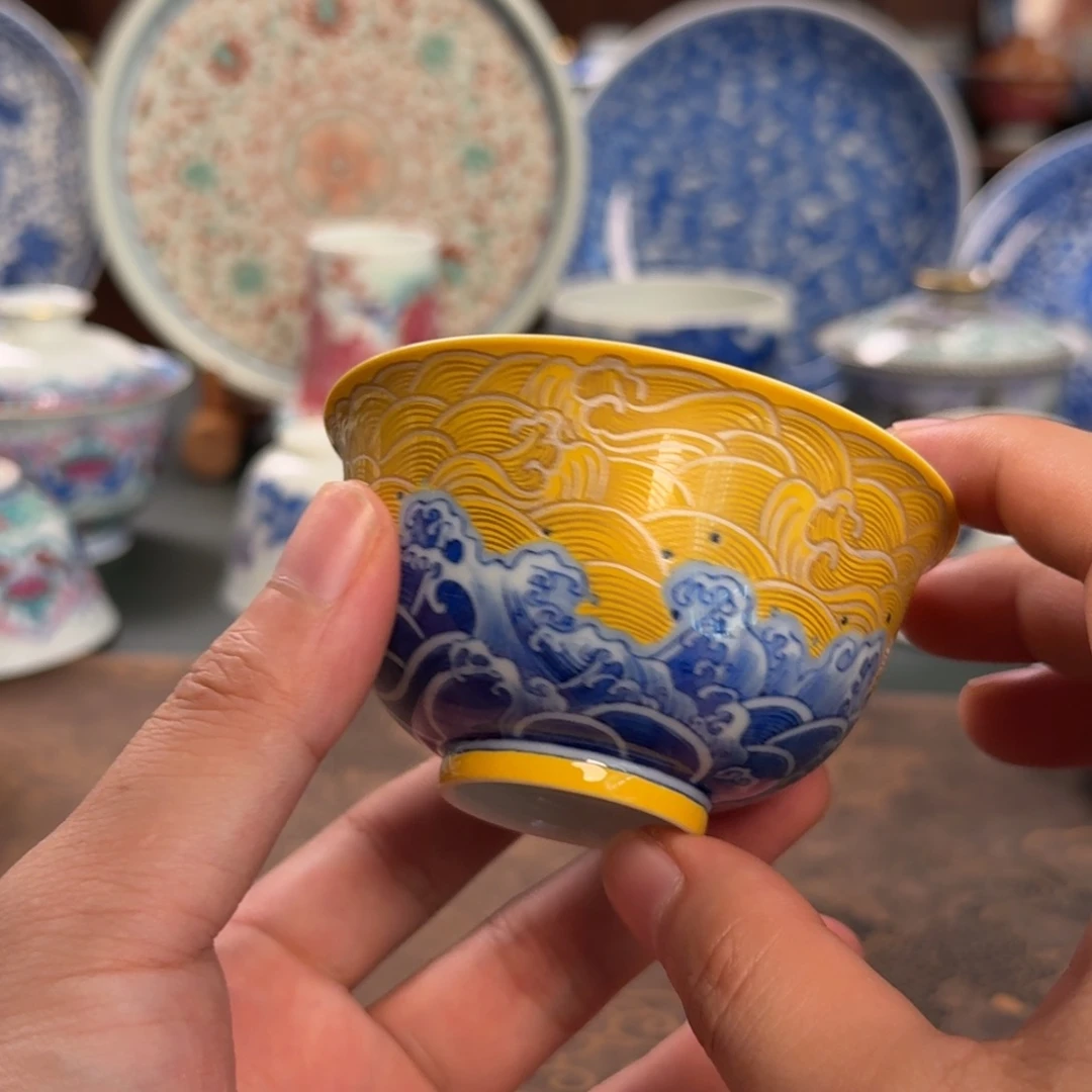 纯手工手绘陶瓷茶具